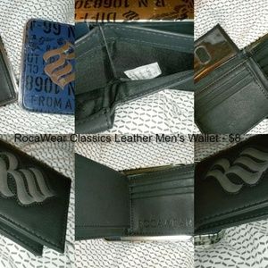 RocaWear Classics Leather Men's Wallet (NEW)